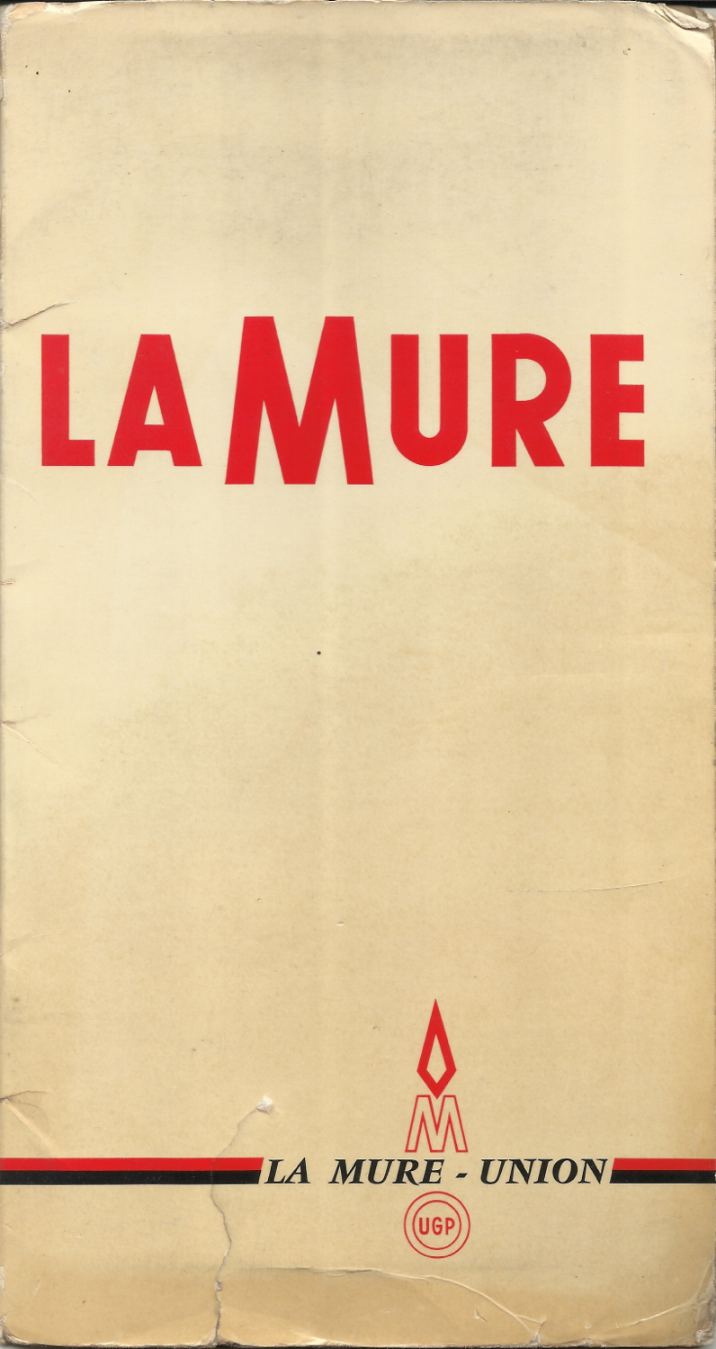 Première page carte routière La Mure